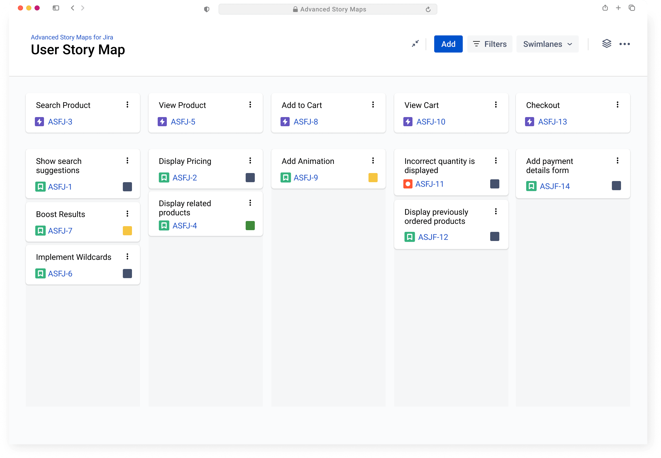 Advanced Story Maps for Jira - The User Story Mapping App
